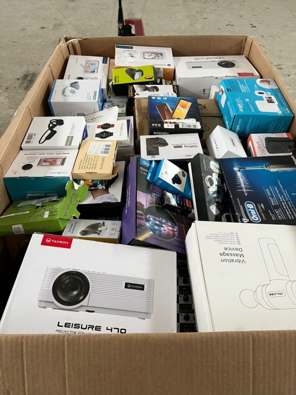 Paleta 250-300szt przedmiotów PC Elektronika Bezprzewodowe AB EL008
