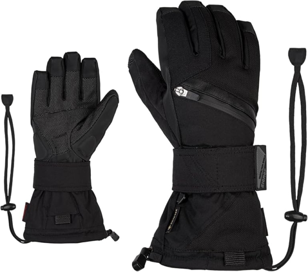 LPNHE913732598 - Rękawiczki snowboardowe Ziener Erwachsene MARE GTX Gore plus warm glove SB, czarne (black hb), 7.5 - C584