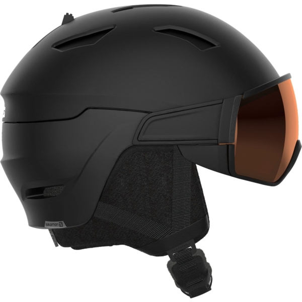 LPNHE931801583 - Salomon Driver Access Czarny Kask Narciarski Snowboard Unisex, Doskonała wygoda, Optymalny komfort, Ochrona - B448