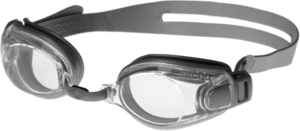 LPNHE915721010 - Arena Zoom X-Fit Unisex Swim Goggles for Adults, goggles with large lenses, with anti-fog treatment and UV protection, adjustable nose bridge, silicone seals - B669