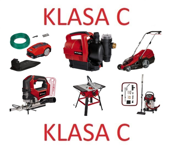 Paleta MIX ELEKTRONARZĘDZIA EINHELL KATEGORIA C CZYTAJ OPIS! PEC58 LICYTACJA