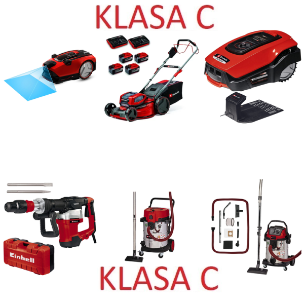 Paleta MIX ELEKTRONARZĘDZIA EINHELL KATEGORIA C CZYTAJ OPIS! PDC16 LICYTACJA