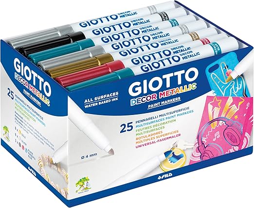 LPNRP006388558 - Giotto Decor metal 24 szkolny plecak Nib 4mm - C117