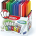 LPNHE845020205 - Fibracolor Different Colours 10560SW100SA Flamastry, Wielokolorowy, 100 sztuk - B425