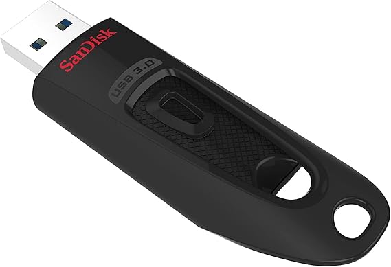 LPNRP034976093 - SanDisk Ultra USB 3.0 Flash Drive 128 GB (Oprogramowanie SecureAccess, ochrona hasła, prędkość transferu do 130 MB/s) Czarny - C627