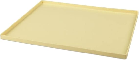 LPNHE906903695 - Płaski foremka silikonowa Zenker w kształcie prostokąta do rolady, blaszka do pieczenia, taca do zwijania, mata do pieczenia, foremka do biszkoptu, żółta, 36 x 27 cm. - C963