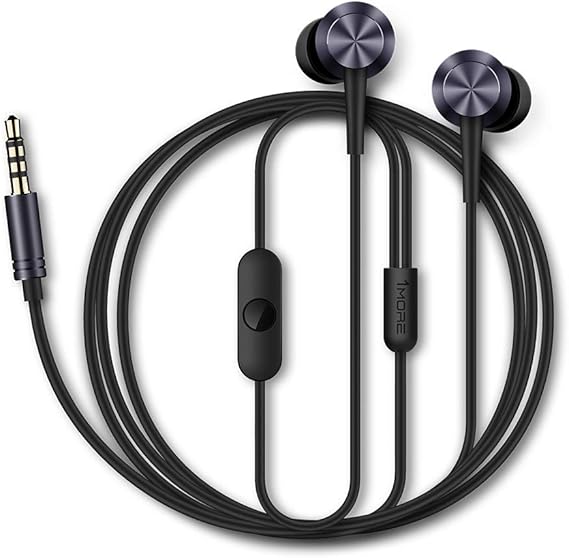 LPNHE896040169 - 1MORE Piston Fit słuchawki stereo Bass In Ear z mikrofonem i pilotem Zgodne z systemami iOS i Android (Szare, E1009) - C87