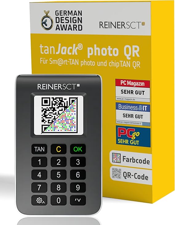 LPNHK378011712 - REINER SCT tanJack zdjęcie QR I Chip chipTAN-Tan Generator do bankowości internetowej - C849