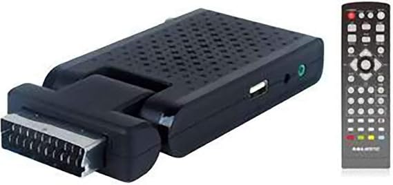 LPNRP036782588 - Majestic DEC 663N - Mini Dekoder scart cyfrowa naziemna DVB-T/T2 HD, USB wejście, pilot, HDMI - C545