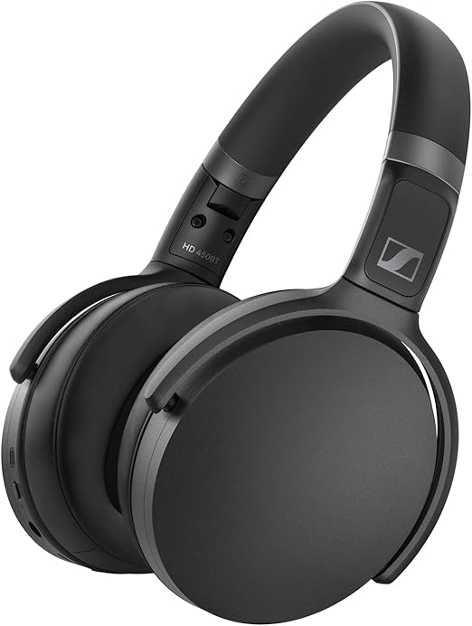 LPNHK366019636 - Słuchawki Sennheiser HD 450BT Bezprzewodowe/Bluetooth z Aktywnym Eliminatorem Hałasu, nauszne, czarne. - B303