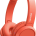 LPNHE836771243 - PHILIPS On Ear H4205RD/00 słuchawki z przyciskiem Bass Boost (Bluetooth, czas odtwarzania 29 godzin, funkcja szybkiego ładowania, izolacja hałasu, składana), Czerwony (Red) 2020 Czerwony - B854