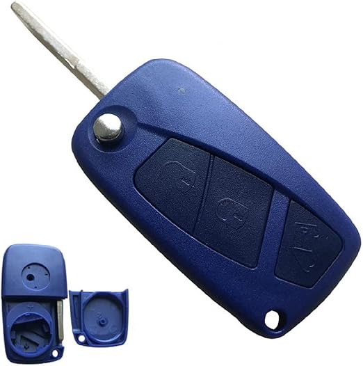 LPNHE912875723 - Pokrowiec na kluczyki samochodowe - pasuje do Fiata Panda (modele od 2003 do 2013), pokrowiec na kluczyk z 3 przyciskami - B746