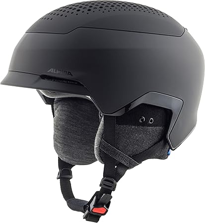 LPNHE909173063 - Kask narciarski Alpina, czarny mat, 59-63 cm - A223