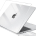 LPNHE913108599 - EooCoo Etui Kompatybilne z MacBook Air M2 M3 13,6 cala A2681 A3113, 2024 2022 z Touch ID, Ochronna Pokrywa z Twardej Plastiki dla MacBook Air 13 M3 M2 Gładka Powierzchnia - Przezroczysty Kryształ - B988