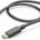 LPNHE920040794 - Kabel USB-C do USB-C o długości 1 metra (Szybkie ładowanie, Kabel ładowania mobilnego, Kabel danych, Kabel USB, Kabel do telefonu komórkowego, Kabel typu C, Kabel USB C, maksymalnie kompatybilny) Kolor czarny - B932