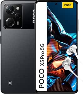 LPNHE914386847 - POCO X5 Pro 5G - Smartfon z 8+256 GB, ekran POLED FHD+ o przekątnej 6,67 cala i częstotliwości odświeżania 120 Hz, Snapdragon 778G, profesjonalny aparat o rozdzielczości 108 MP, 5000 mAh bateria, NFC, żółty (wersja ES + 3 lata gwarancji) - A216