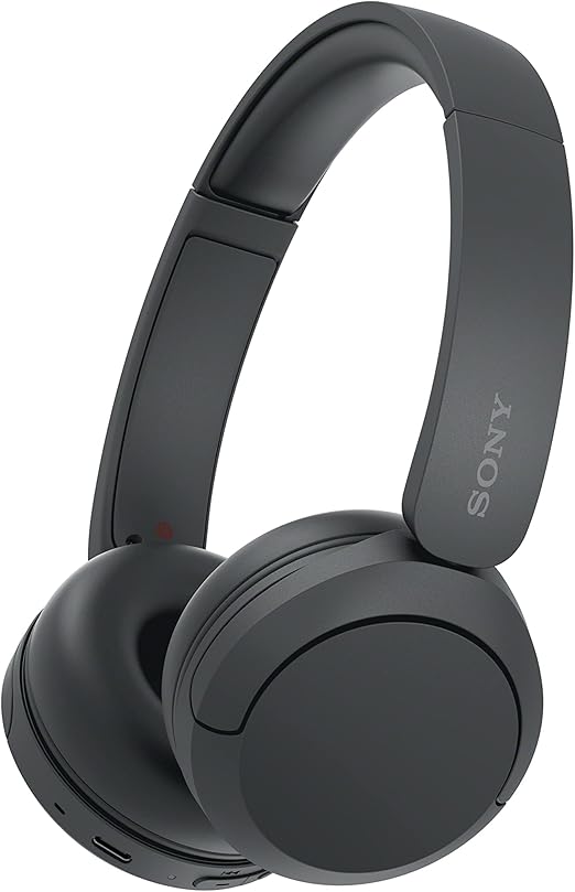LPNHE919492600 - Sony WH-CH520 - Słuchawki Bluetooth bezprzewodowe, Multipoint, Zintegrowany mikrofon - do 50 godzin pracy na baterii i szybkie ładowanie - Czarny - A919