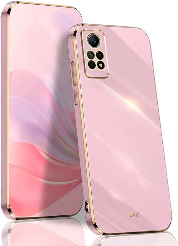 LPNHE920076850 - Pokrowiec BORYA na Xiaomi Redmi Note 12 Pro 4G, ultra cienki miękki silikonowy bumper TPU, elegancka luksusowa lekka etui antyshock, purpurowa - C77