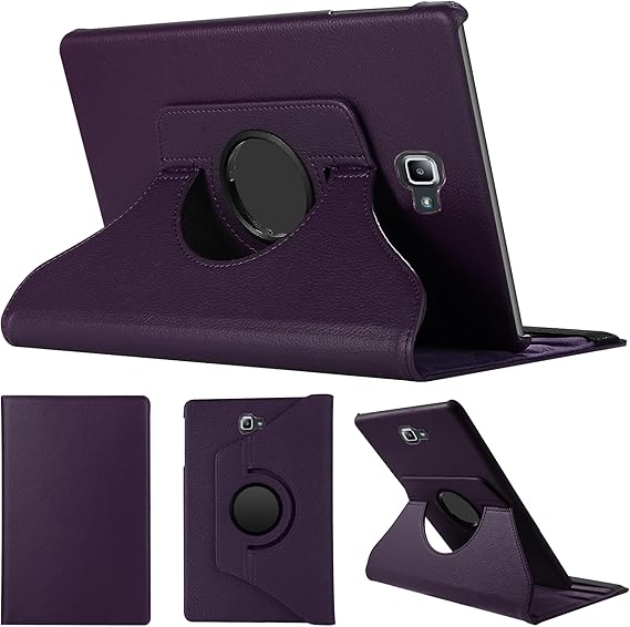 LPNHE919987670 - SWEIMEN Obrotowe etui na tablet Samsung Galaxy Tab A 10.1 2016 (SM-T580/T585) Pokrowiec ochronny z funkcją wygaszania i funkcją automatycznego obracania dla Galaxy Tab A6 10.1 - A961