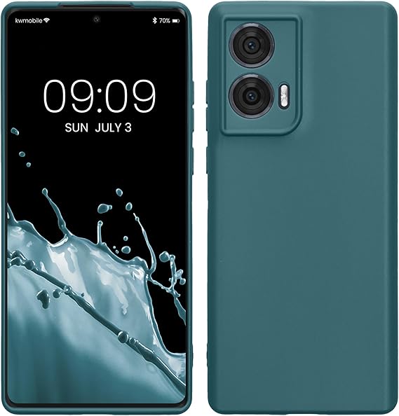 LPNHK367220739 - Etui na telefon kompatybilne z Motorola Edge 50 Fusion Case - Pokrowiec na telefon wykonany z miękkiego silikonu w kolorze benzyny. - C234