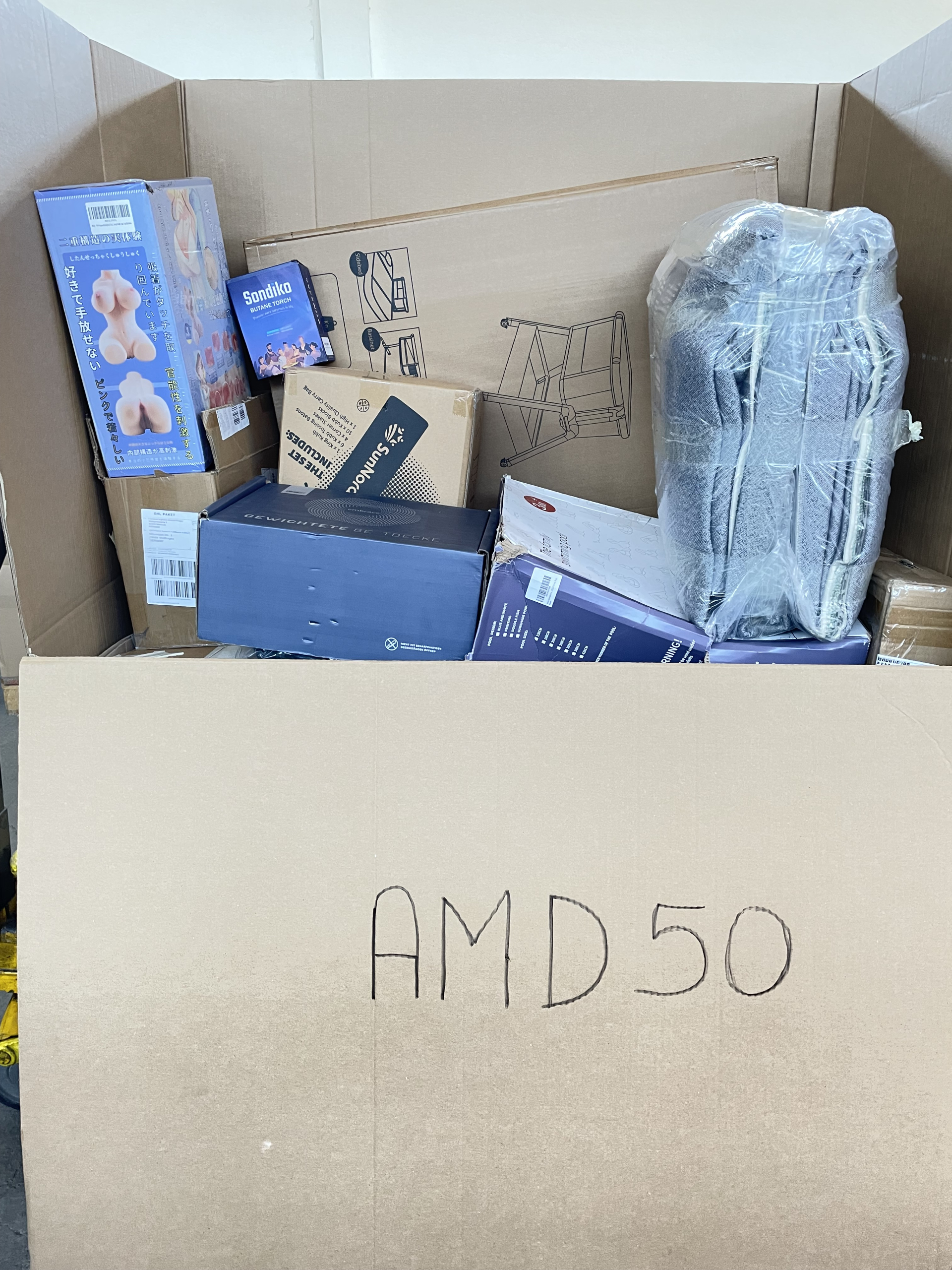 PALETA MIX 170cm wysoka LICYTACJA AMD50