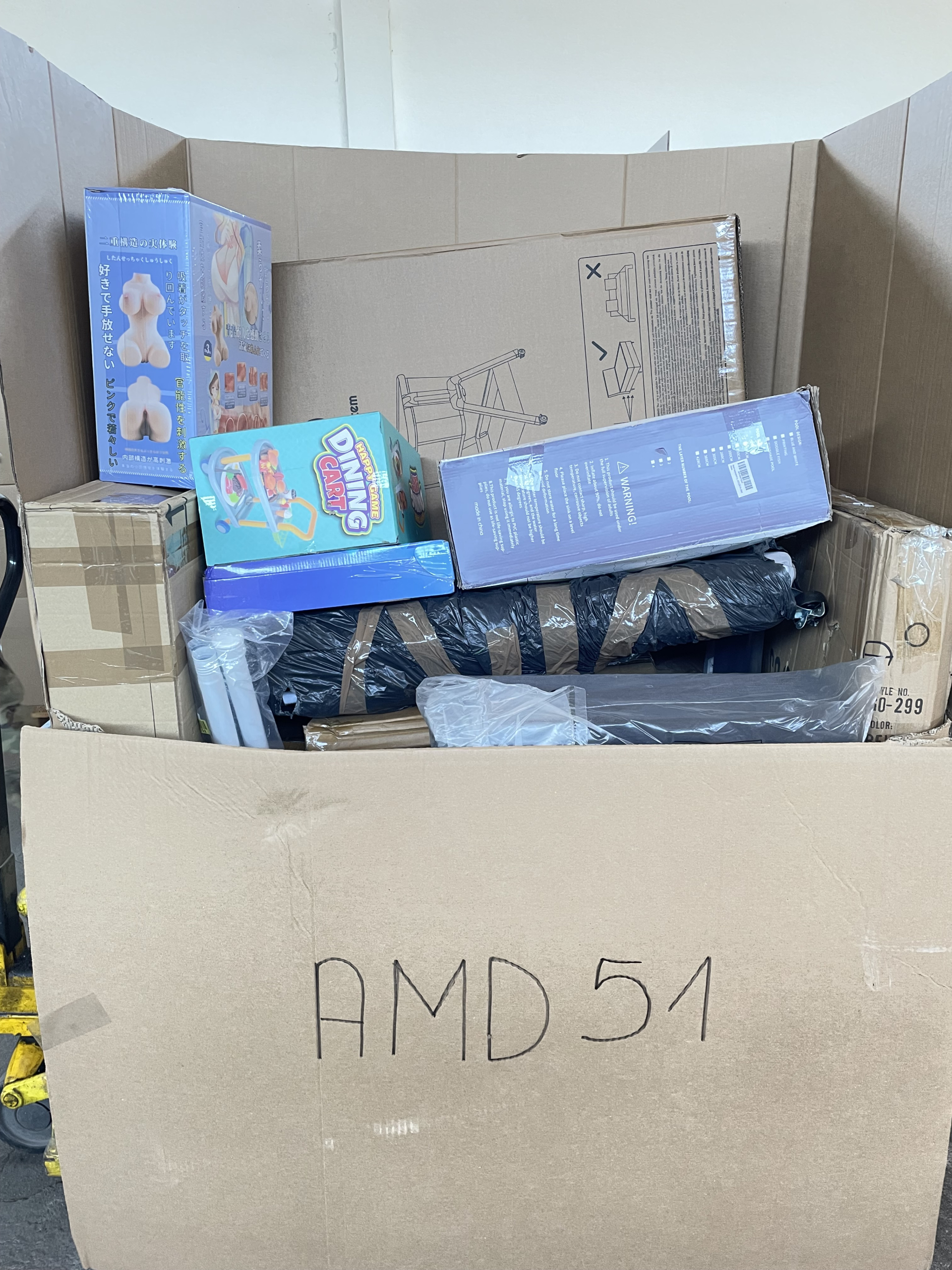 PALETA MIX 170cm wysoka LICYTACJA AMD51