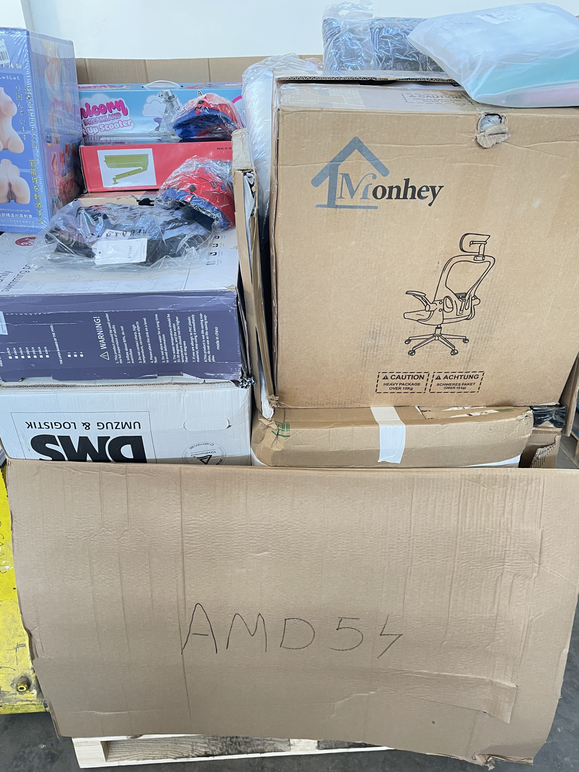 PALETA MIX 170cm wysoka LICYTACJA AMD54