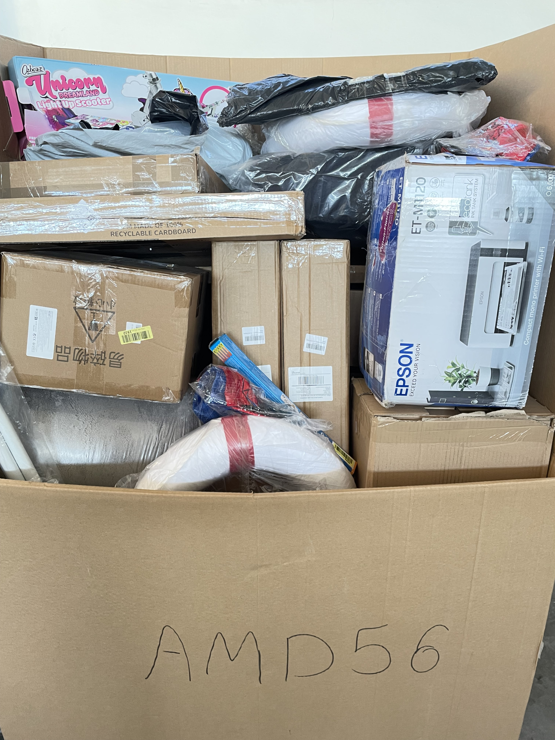 PALETA MIX 170cm wysoka LICYTACJA AMD56