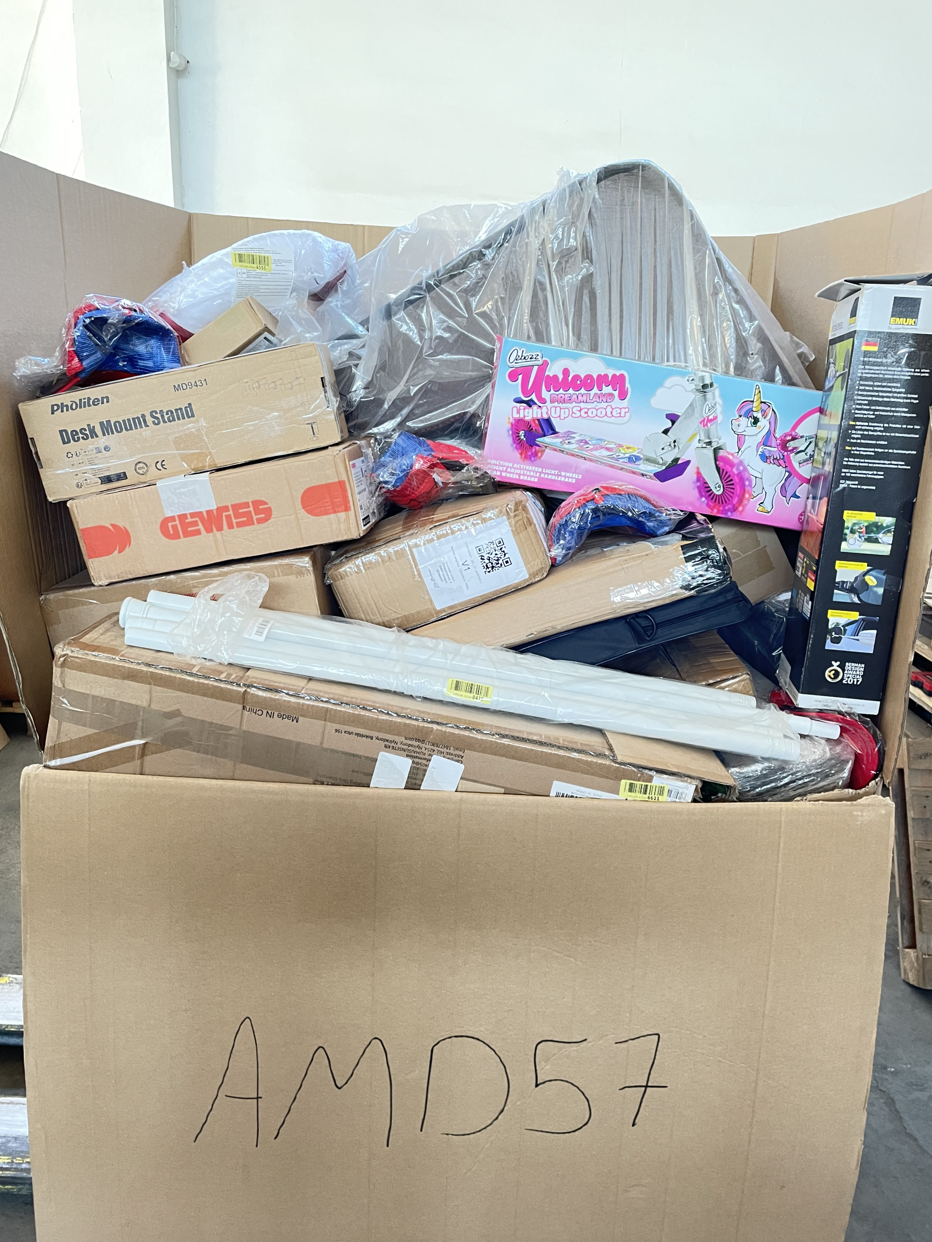 PALETA MIX 170cm wysoka LICYTACJA AMD57