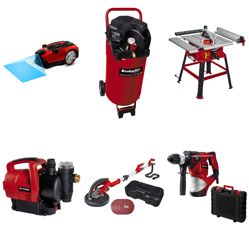 Paleta MIX 25 Przedmiotów ELEKTRONARZĘDZIA EINHELL Sugerowana Cena detaliczna 14328zł LICYTACJA PH44