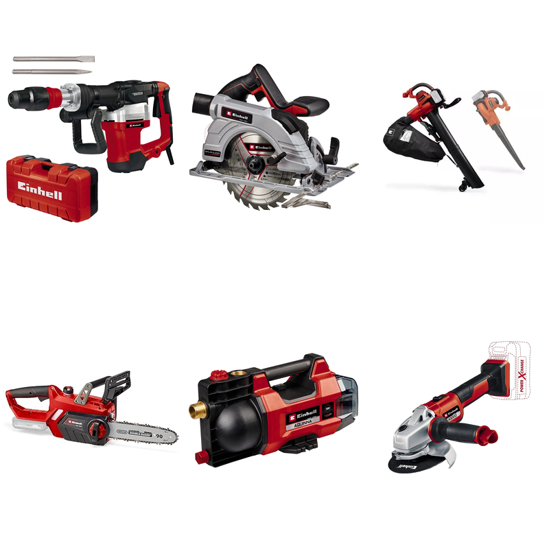 Paleta MIX 25 Przedmiotów ELEKTRONARZĘDZIA EINHELL Sugerowana Cena detaliczna 9760zł LICYTACJA PH63