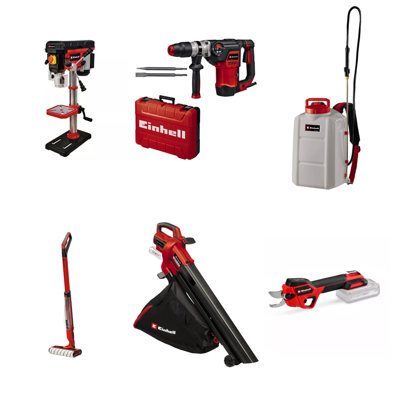 Paleta MIX 30 Przedmiotów ELEKTRONARZĘDZIA EINHELL Sugerowana Cena detaliczna 11672zł LICYTACJA PH67