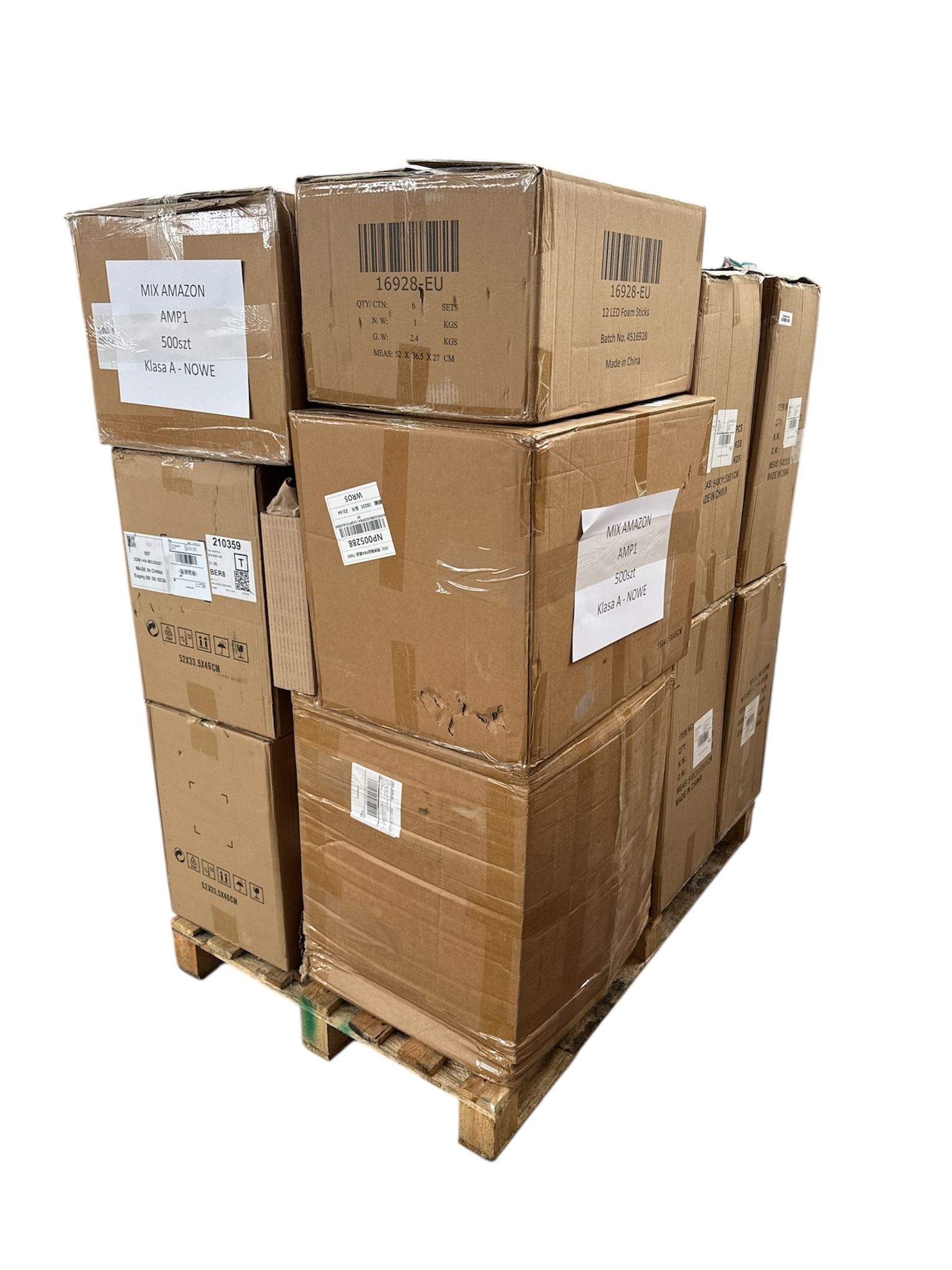 PALETA MIX WIELOSZTUKI, OKOŁO 500 PRZEDMIOTÓW LICYTACJA AMP1