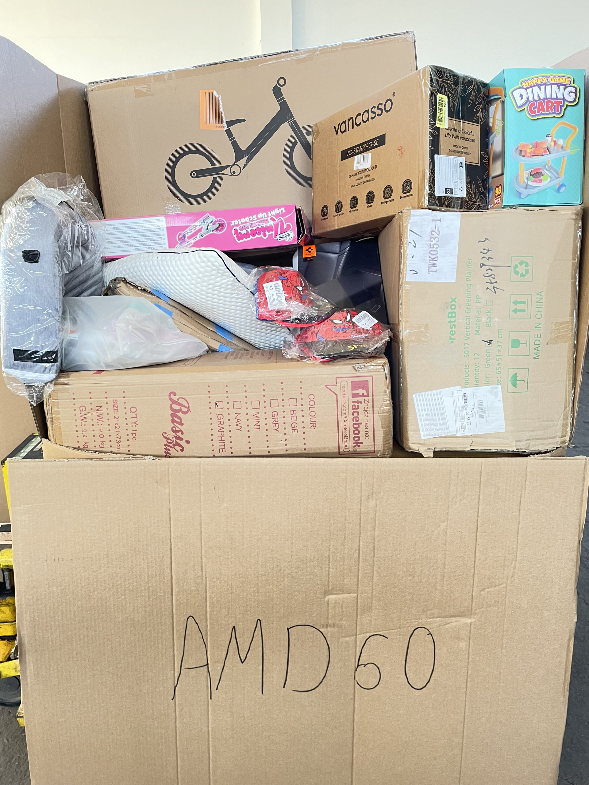 PALETA MIX 170cm wysoka LICYTACJA AMD60