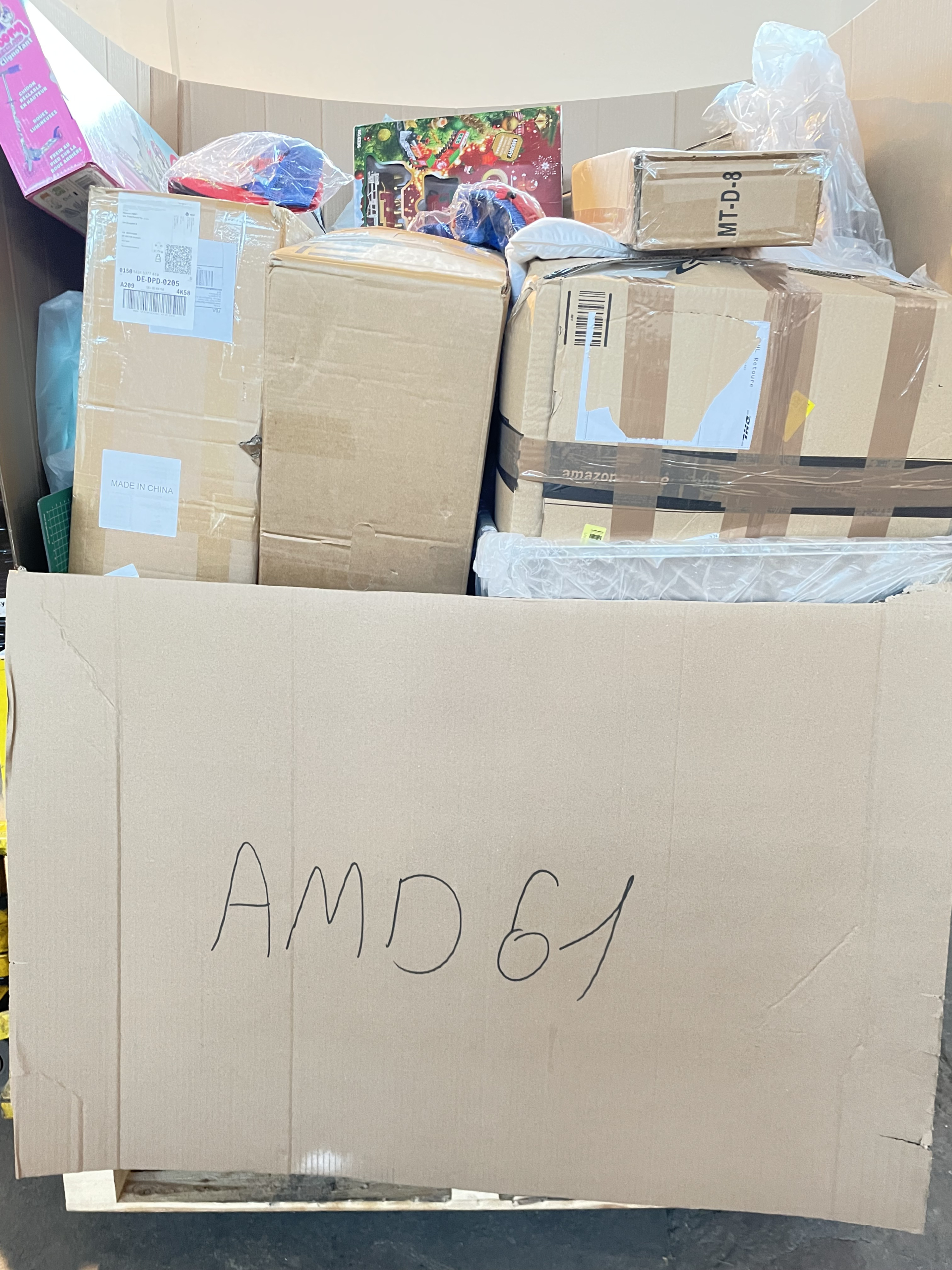 PALETA MIX 170cm wysoka LICYTACJA AMD61