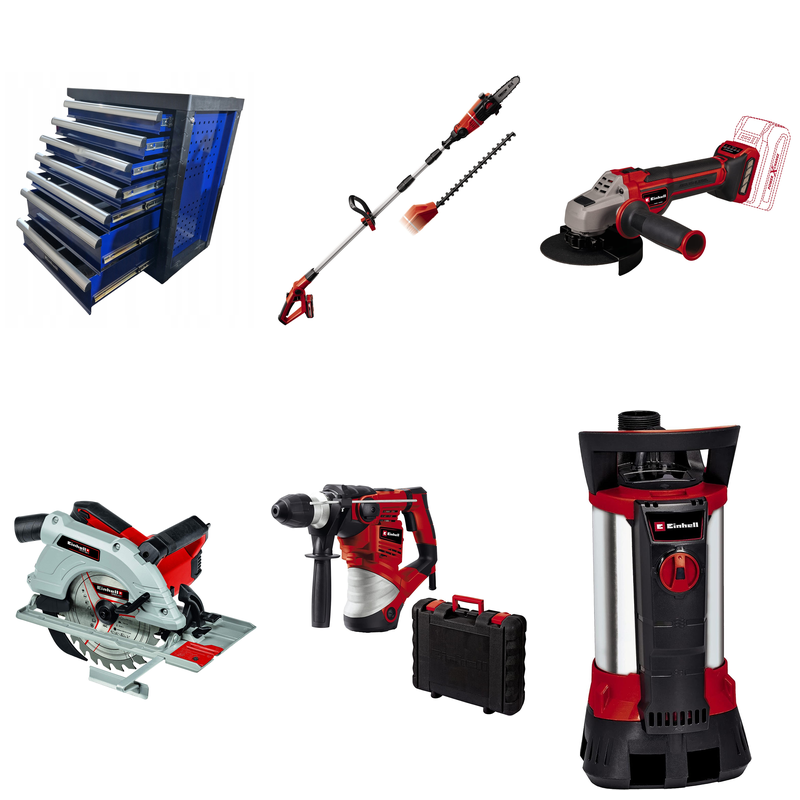 Paleta MIX 25 Przedmiotów ELEKTRONARZĘDZIA EINHELL Sugerowana Cena detaliczna 10908zł LICYTACJA PH104