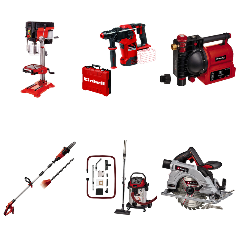 Paleta MIX 25 Przedmiotów ELEKTRONARZĘDZIA EINHELL Sugerowana Cena detaliczna 13408zł LICYTACJA PH112