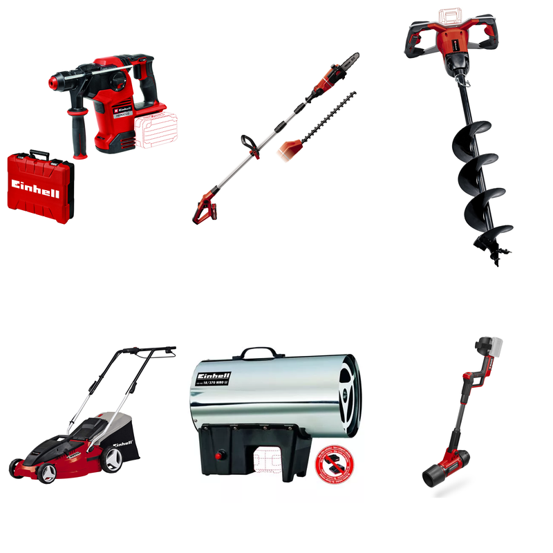 Paleta MIX 25 Przedmiotów ELEKTRONARZĘDZIA EINHELL Sugerowana Cena detaliczna 12120zł LICYTACJA PH116