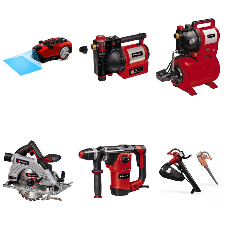Paleta MIX 25 Przedmiotów ELEKTRONARZĘDZIA EINHELL Sugerowana Cena detaliczna 13627zł LICYTACJA PH94