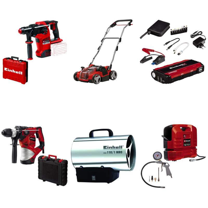 Paleta MIX 25 Przedmiotów ELEKTRONARZĘDZIA EINHELL Sugerowana Cena detaliczna 9193zł LICYTACJA PH155