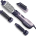 LPNHe038420471 - BaByliss Brosse do stylizacji włosów z gorącym powietrzem multistyle AS121E, 1200 watów Ionic, 4 akcesoria, 1 sztuka (opakowanie 1szt), ceramika. - K763