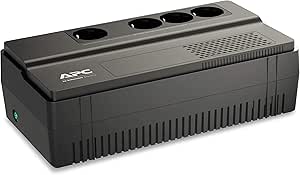 LPNHE830206267 - APC Easy UPS BV BV1000I-GR - Falownik - AC 230 V - 600 Watt - 1000 VA 9 Ah - złącza wyjściowe : 4 Czarny - K435