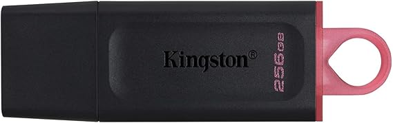LPNHK366670560 - Kingston DataTraveler Exodia DTX/256GB Flash Drive USB 3.2 Gen 1 - z klapką ochronną i pierścieniem do kluczy w wielu kolorach - E134