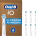 LPNHK496479977 - Oral-B iO Ultimate Clean Białe końcówki wymienne, Okrągłe wkłady dopasowujące się do zębów, Usuwające osad nazębny, Do magnetycznych szczoteczek elektrycznych, Opakowanie kartonowe, Zestaw 6 sztuk. - K694