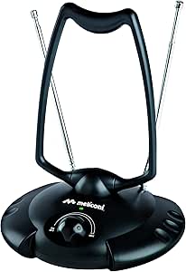 LPNHE837956952 - Meliconi AT 380 USB Amplified Indoor TV Antenna, recibe la señal digital terrestre y está preparada para las nuevas señales DVB-T2. Se alimenta por cable USB antena tv at380 - E258