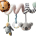 LPNWE375913370 - Nuby Spirale d'activities - Plush Animal Adventure - Interactive Toy for Stroller - Attach to Stroller, Car Seat, Crib - Newborn Gift for Girls and Boys - K604