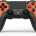 LPNHE928796670 - Kontroler bezprzewodowy NK do PS4 / PS3 / PC / Mobile - Wibracje Dualshock, funkcja wykrywania 6 osi, światło LED, ekran dotykowy, gniazdo słuchawkowe, kabel ładowania w zestawie - Pomarańczowy. - E400