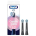 LPNHe032892053 - Oral-B zestaw 2 wymiennych końcówek Gentle Care, AUTENTYCZNE, Czarne, Najdelikatniejsze czyszczenie, odpowiednie dla wrażliwych dziąseł, okrągłe końcówki do szczoteczek elektrycznych Oral B iO - K697