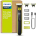 LPNHK495115323 - Philips OneBlade 360 Autentyczny Twarz + Ciało - Elektryczny trymer do brody, trymer do ciała i golarka z technologią ostrza 360, 2 ostrza 360, 3 nasadki dobrodrowej brody, 1 zestaw do ciała, QP2824/31 - K594