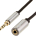 LPNHK151107326 - Amazon Basics - Przedłużacz stereo audio do gniazda i wtyku, 3,5 mm, 7,6 m - W116